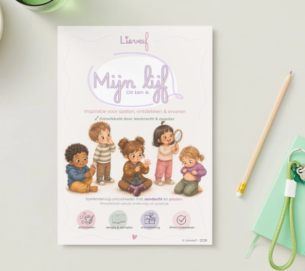 cover inspiratiegids mijn lijf voor peuters en jonge kleuters