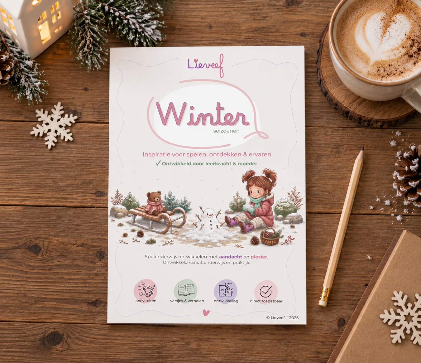 cover inspiratiegids winter seizoenen Lieveef
