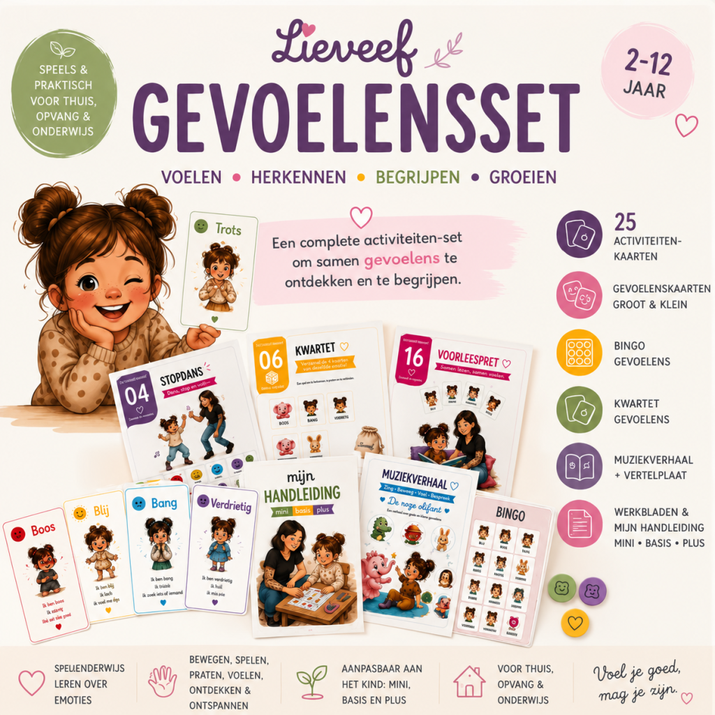 coverafbeelding complete lieveef gevoelensset met activiteiten en kaarten